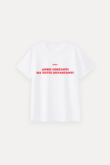 'Ansie costanti ma tette devastanti' classic tee