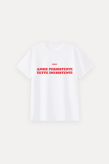 'Ansie persistenti tette inesistenti' classic tee