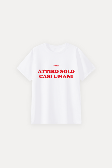 'Attiro solo casi umani' classic tee