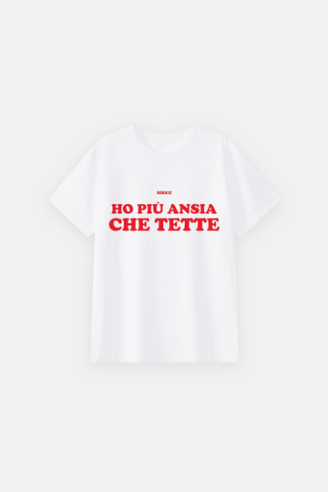 'Ho più ansia che tette' classic tee