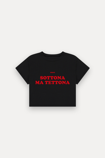 'Sottona ma tettona' crop top