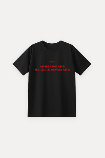 'Ansie costanti ma tette devastanti' classic tee