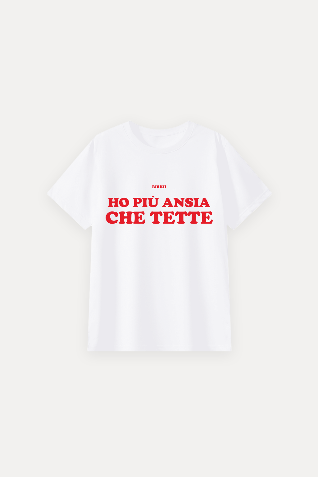 'Ho più ansia che tette' classic tee