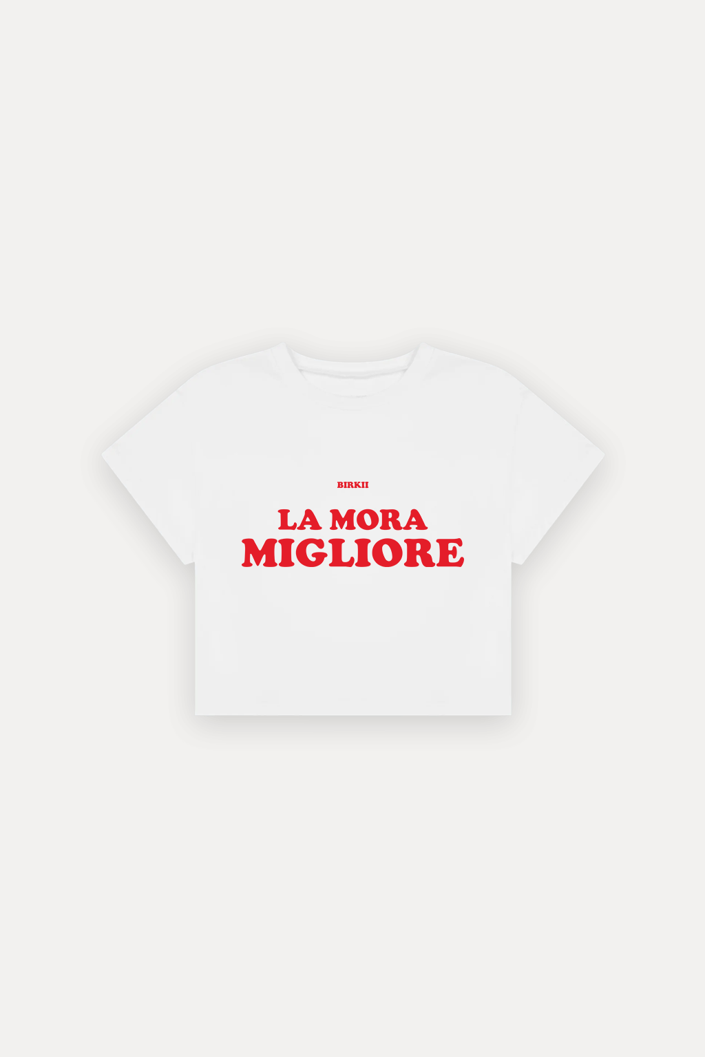 'La mora migliore' crop top