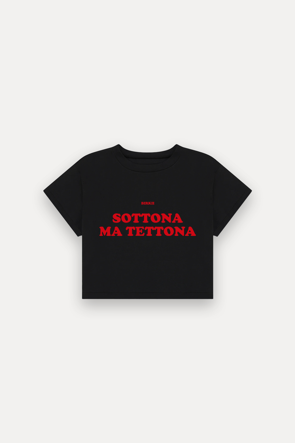 'Sottona ma tettona' crop top